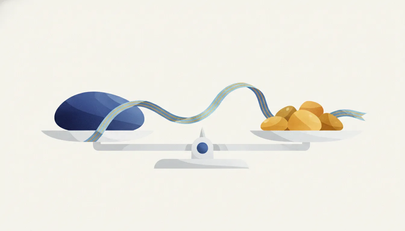 Editorial illustration for Your Blended Rate: What All Your Debts Cost Together.