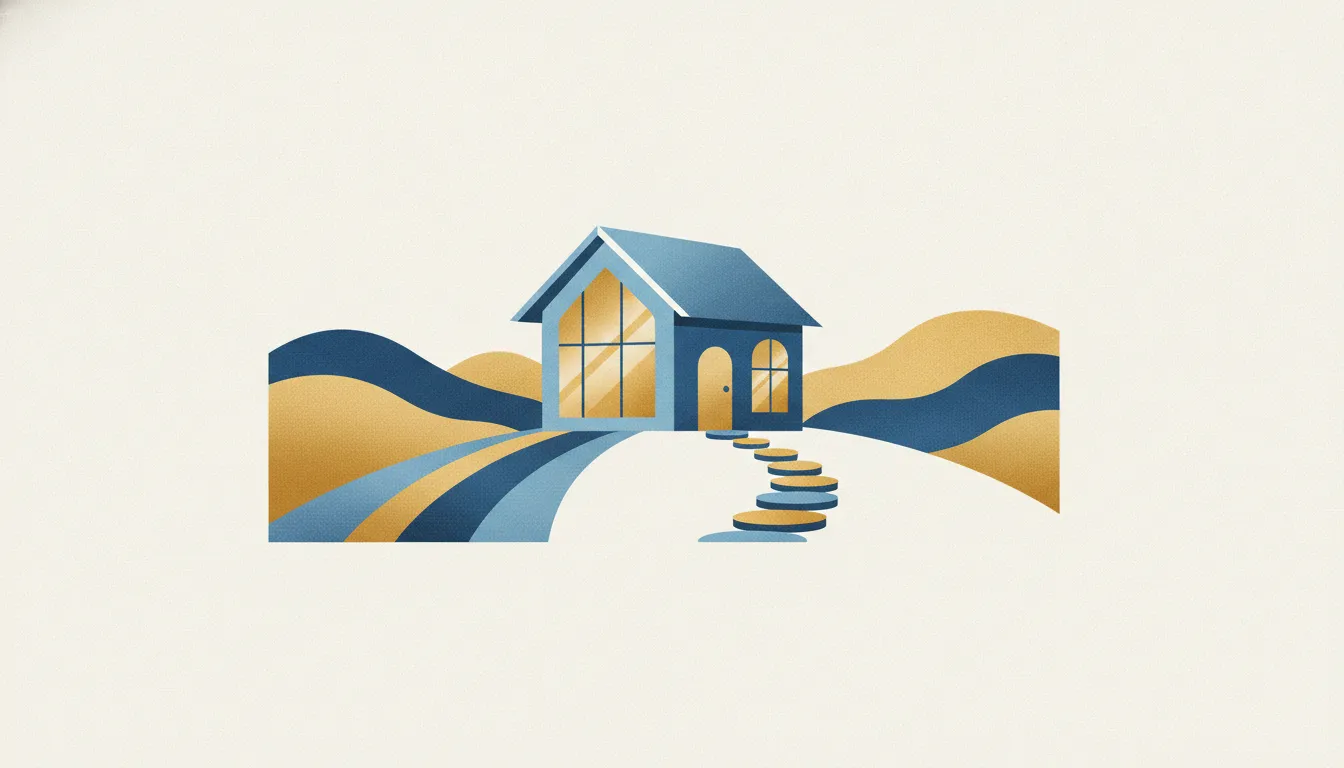 Editorial illustration for Do Home Prices Always Rise? What the Record Shows and Why It Matters.